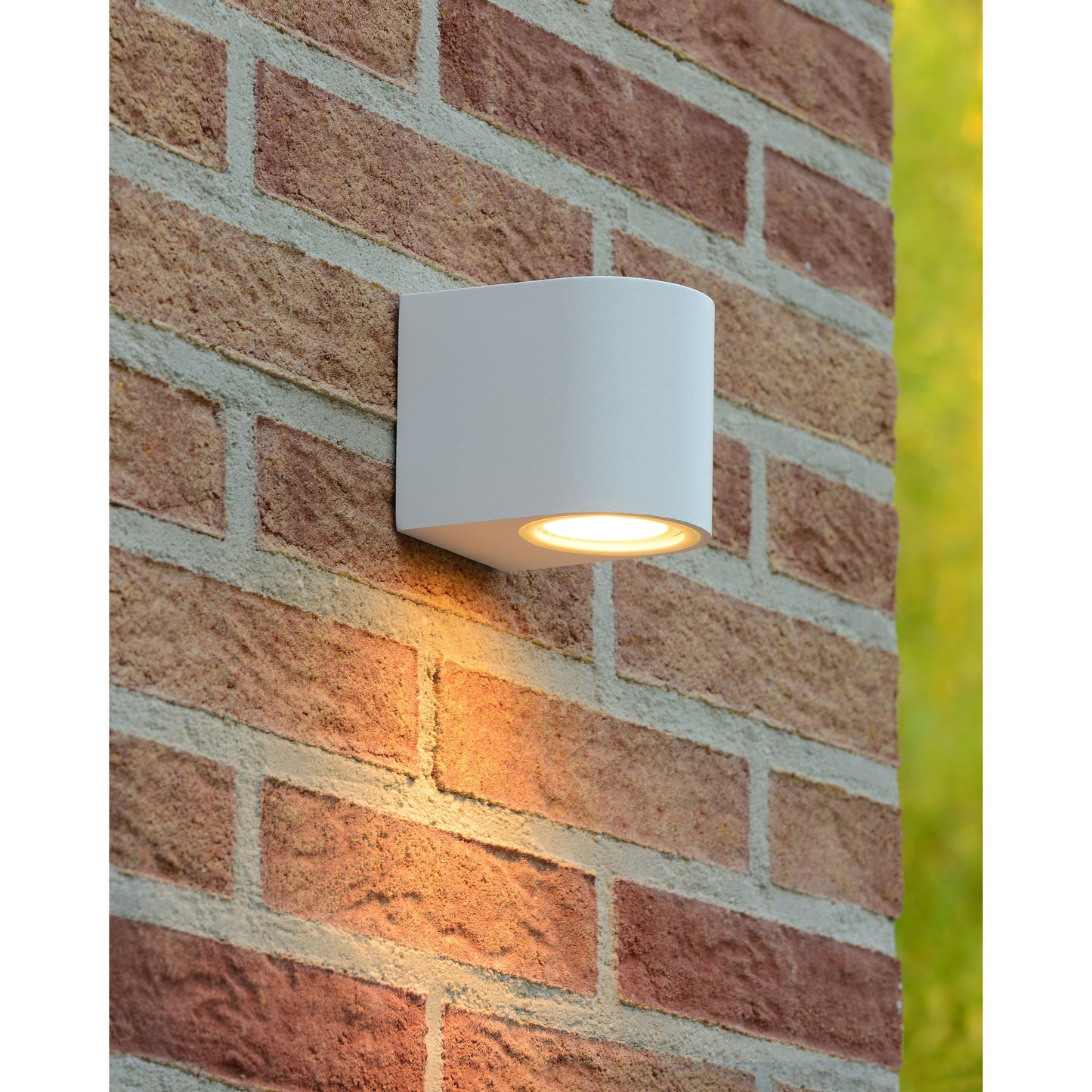 Lucide ZORA-LED - Wall spotlight / Wall light Indoor/Outdoor - LED Dim. - GU10 - 1x5W 3000K - IP44 White