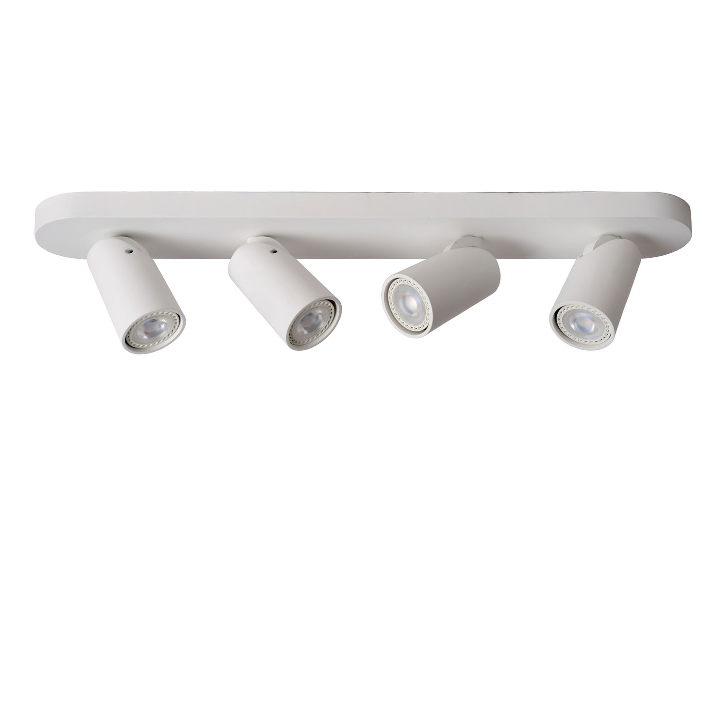 Lucide XYRUS - Ceiling spotlight - LED Dim to warm - GU10 - 4x5W 2200K/3000K - White