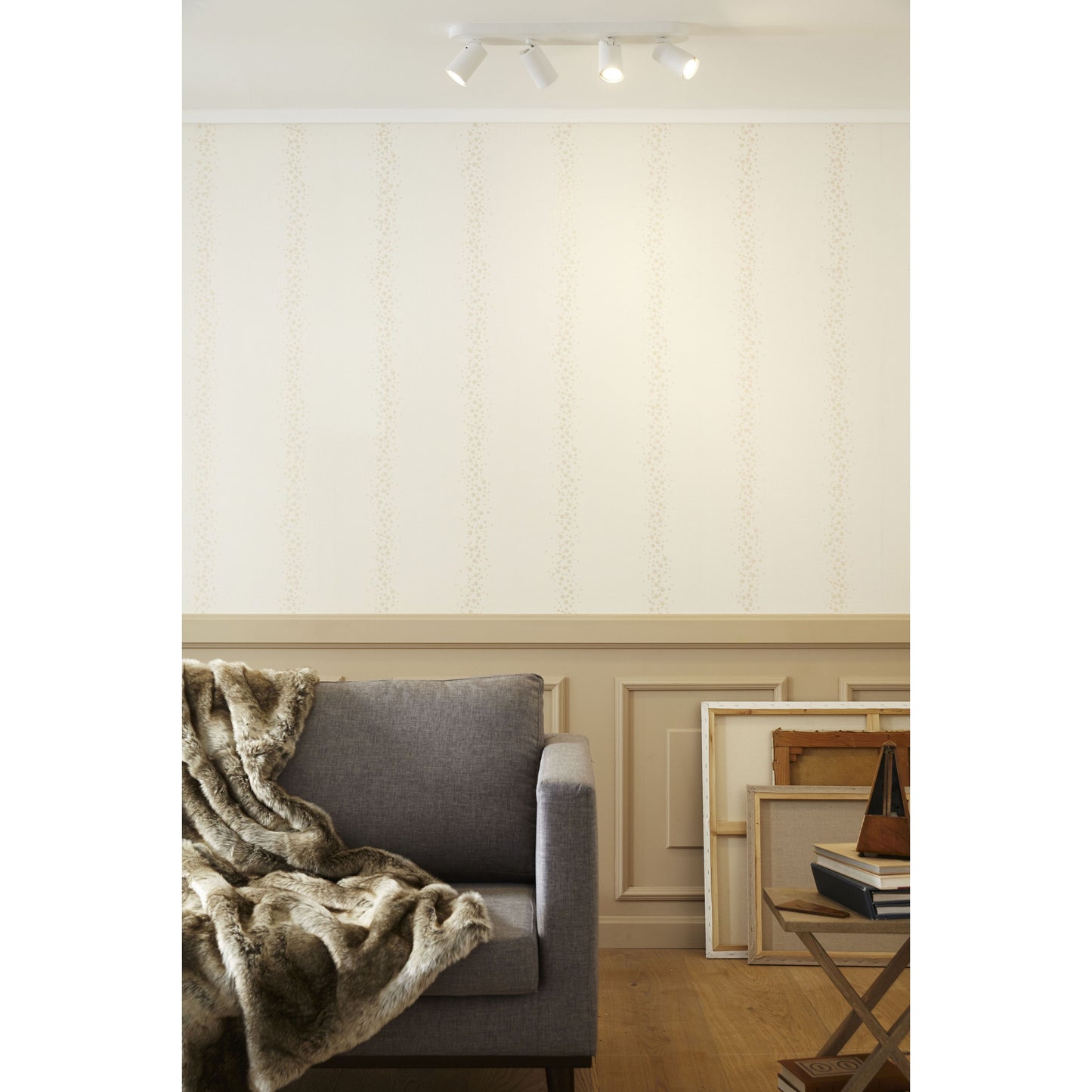 Lucide XYRUS - Ceiling spotlight - LED Dim to warm - GU10 - 4x5W 2200K/3000K - White