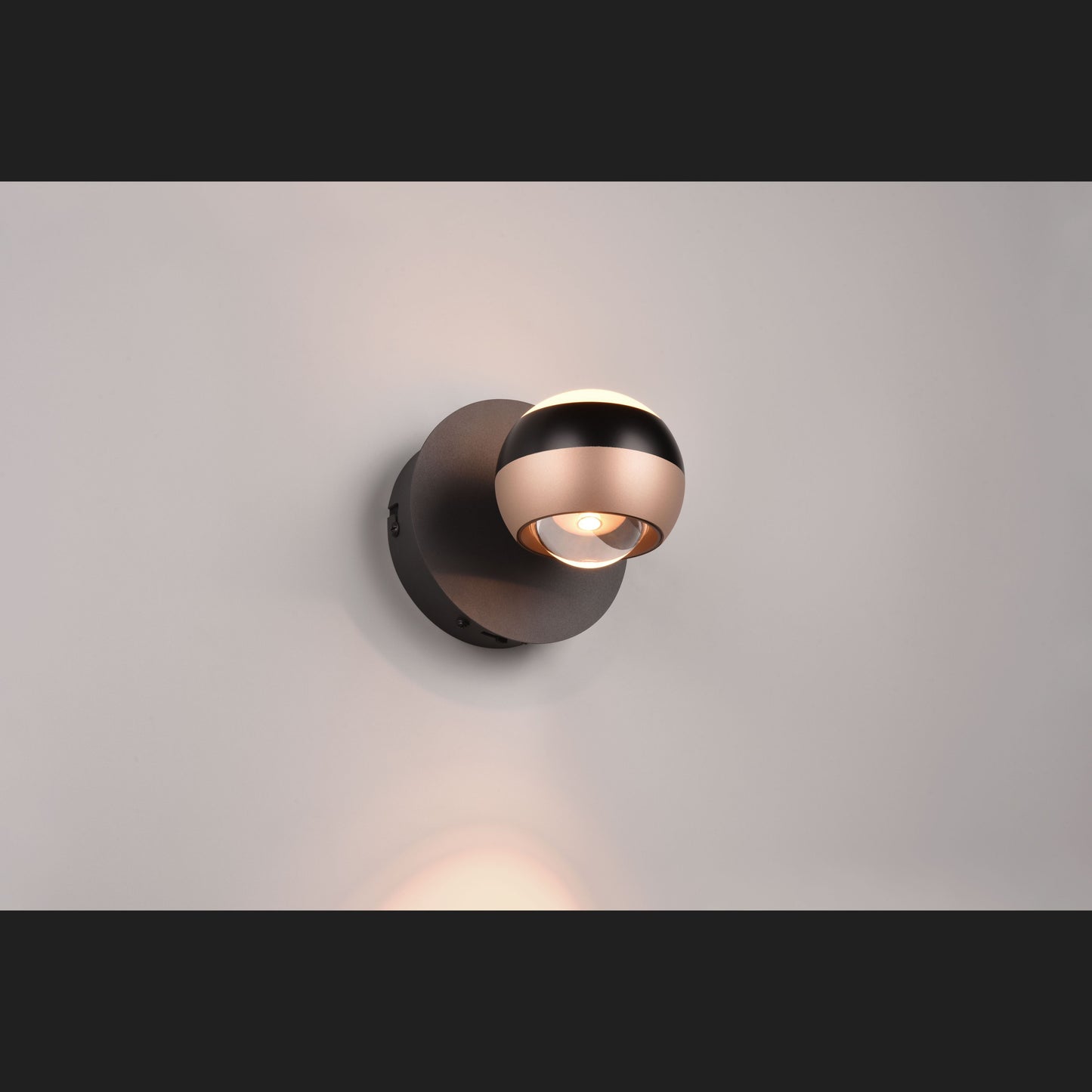 Orbit - Wall lamp - Black Matt - TRIO Select
