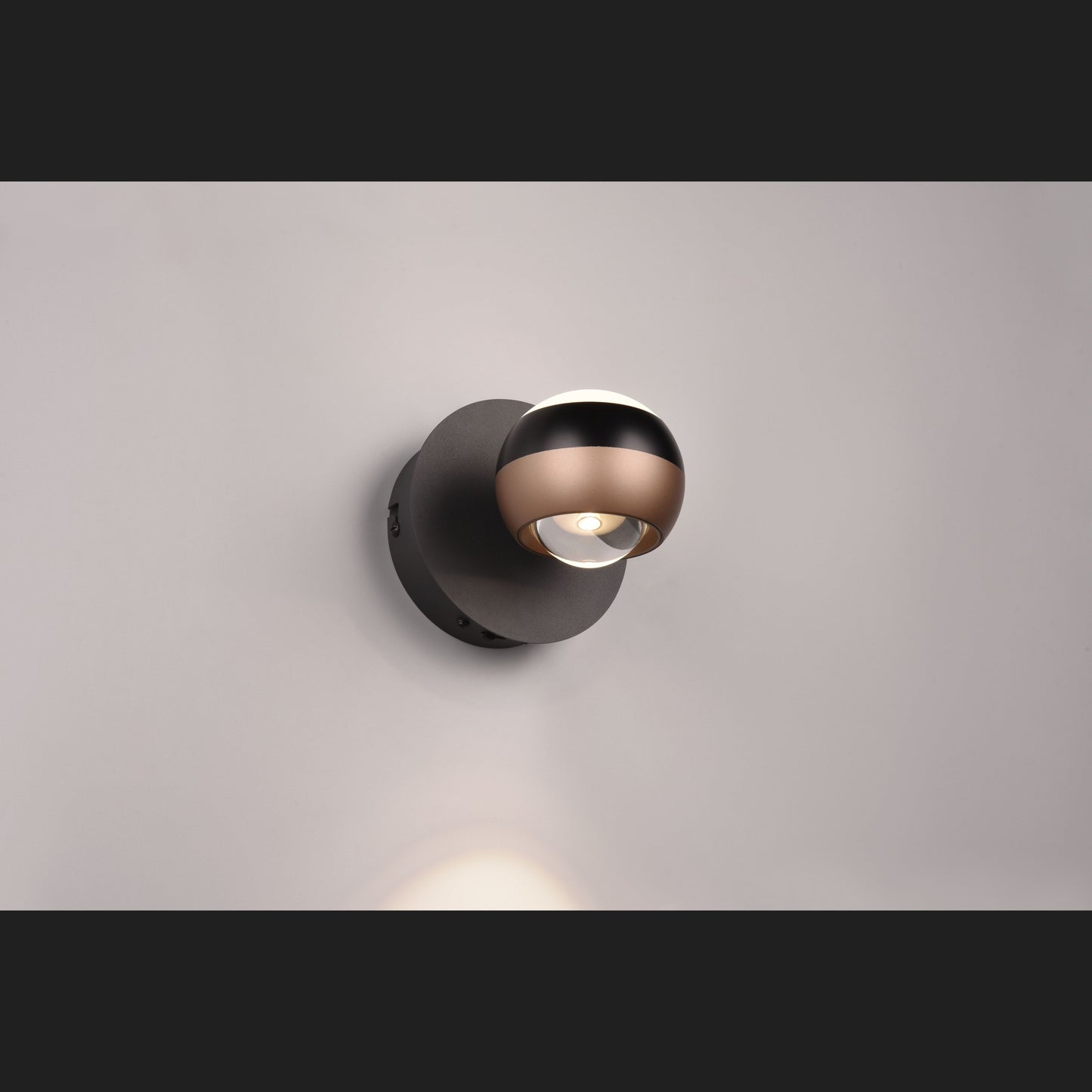Orbit - Wall lamp - Black Matt - TRIO Select