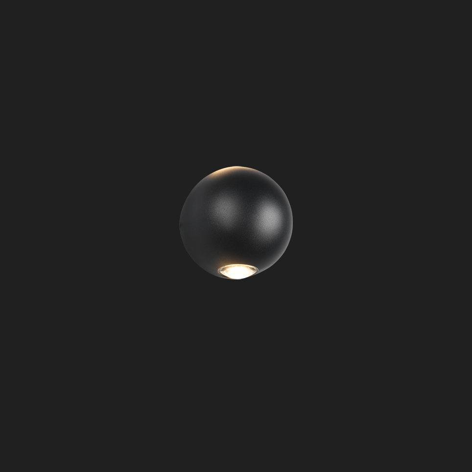 Avisio - Wall Lamp - Black Matt - Trio - 246760232