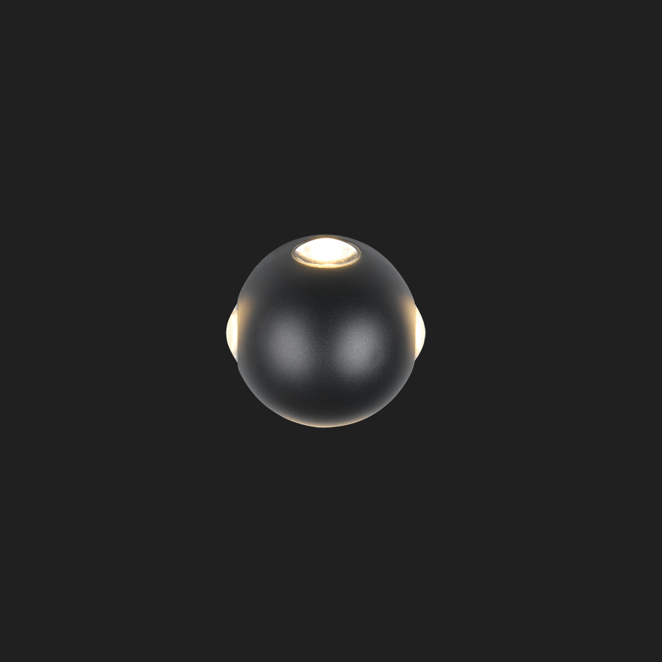 Avisio - Wall Lamp - Black Matt - Trio - 246760432