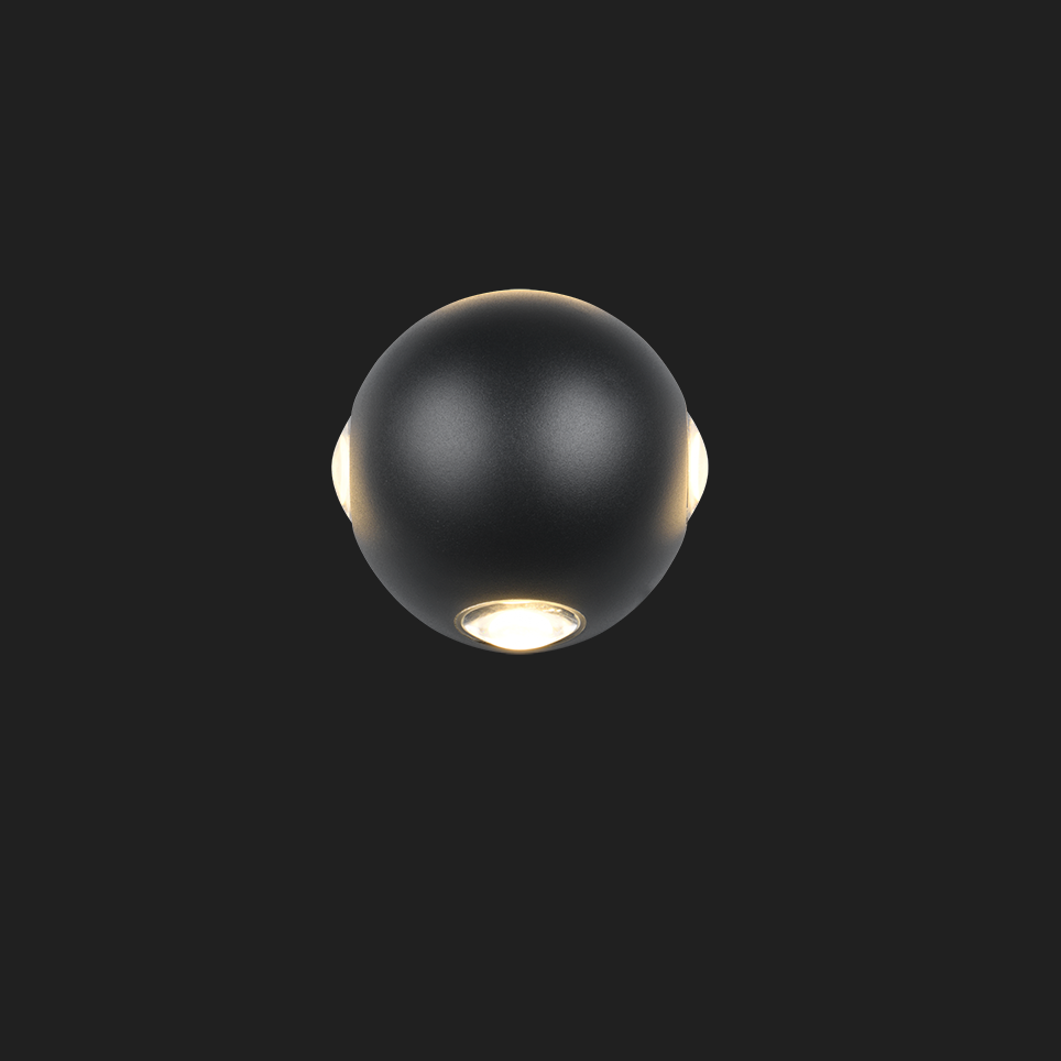 Avisio - Wall Lamp - Black Matt - Trio - 246760432