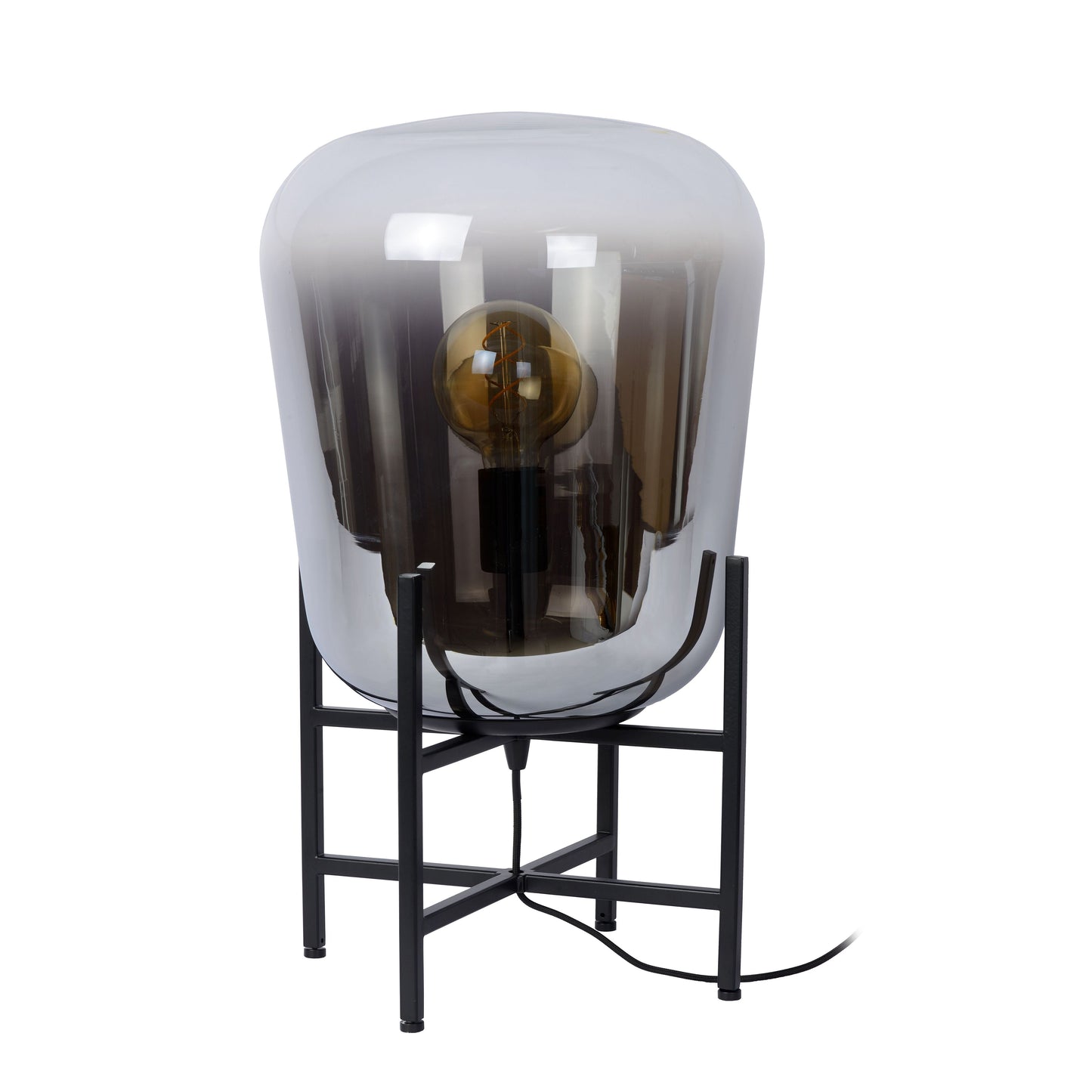 Lucide GLORIO - Table lamp - Ø 32 cm - 1xE27 - Black