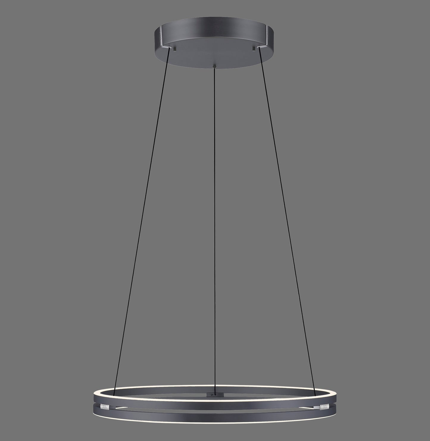 Pure E-Loop - Pendant Light - Grey - By Paul Neuhaus - (2551-15)