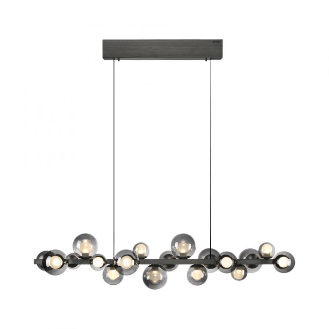 Pure E-Popup - LED Pendant Light - Grey - By Paul Neuhaus - (2557-15)