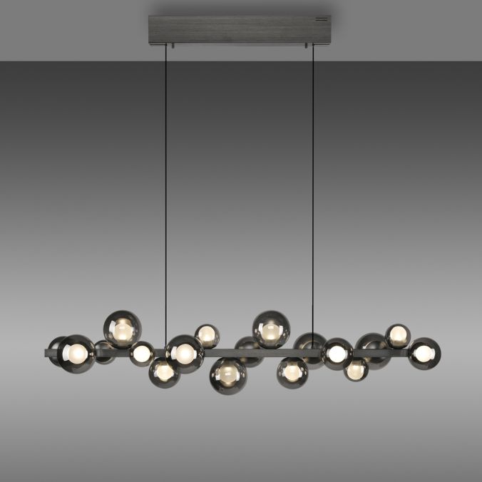 Pure E-Popup - LED Pendant Light - Grey - By Paul Neuhaus - (2557-15)
