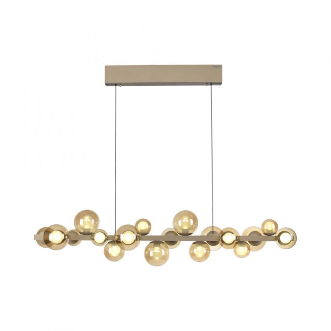 Pure E-Popup - LED Pendant Light - Bronze - By Paul Neuhaus - (2557-97)