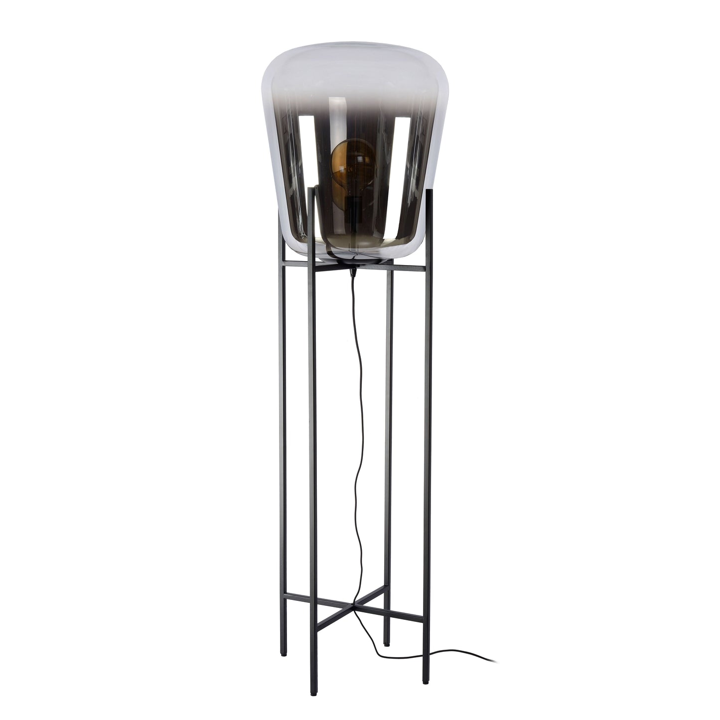 Lucide GLORIO - Floor lamp - Ø 45 cm - 1xE27 - Black