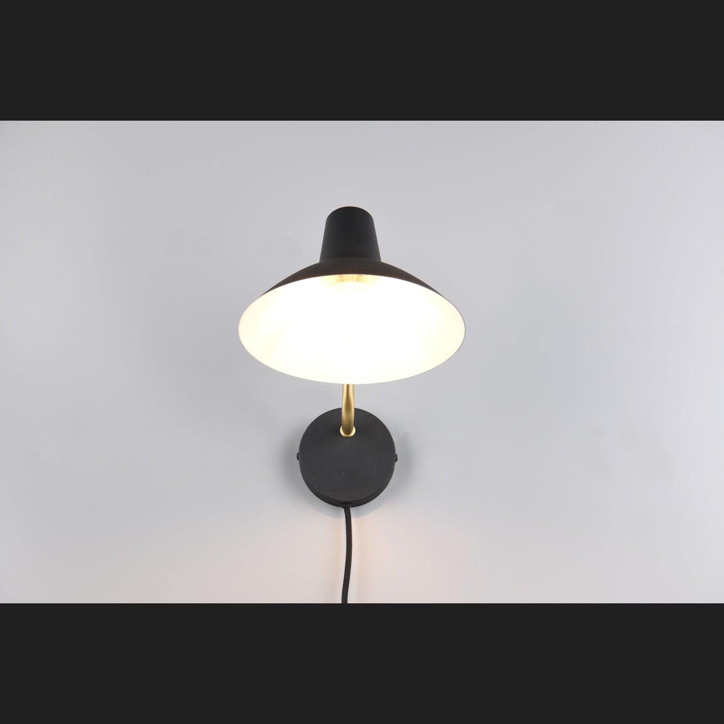 Traveller - Wall Lamp - Black Gold - Trio - 263470180