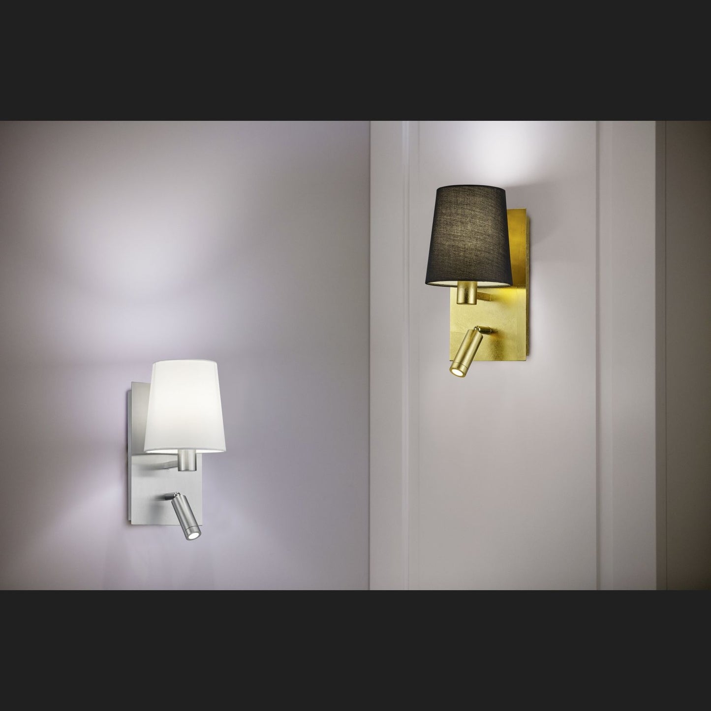 Marriot - Wall lamp - White - Trio