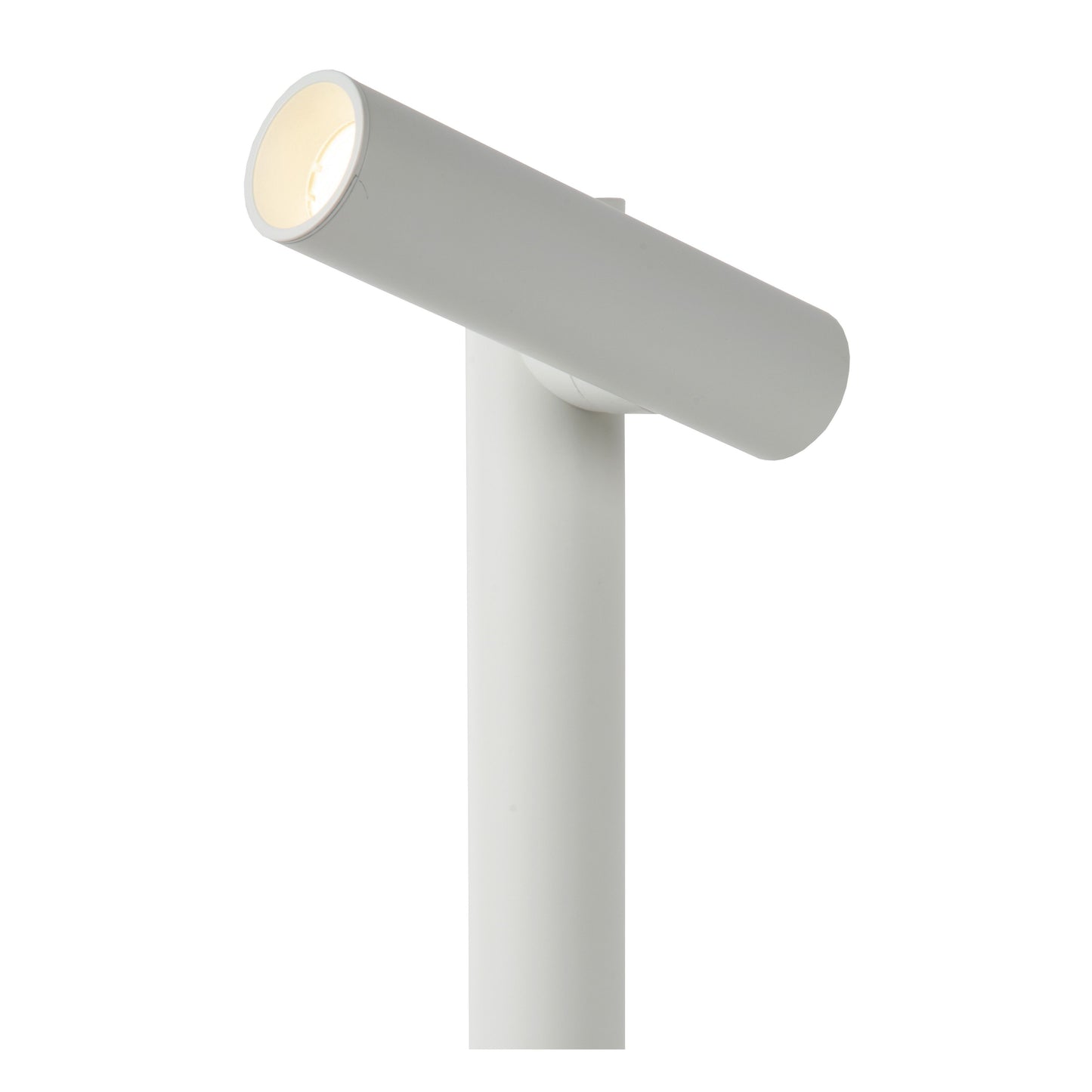 Lucide ANTRIM - Rechargeable Table lamp Indoor/Outdoor - Battery pack/batteries - LED Dim. - 1x2,2W 2700K - IP54 - With wireless charging pad - White