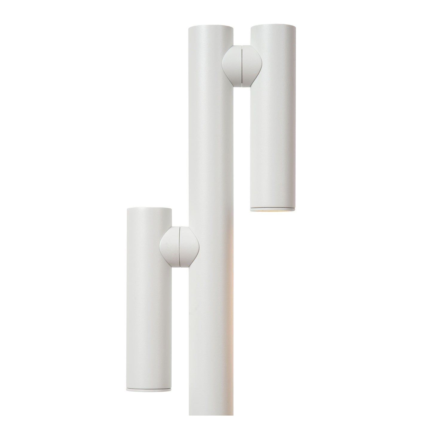 Lucide ANTRIM - Rechargeable Floor reading lamp Indoor/Outdoor - Battery pack/batteries - LED Dim. - 2x2,2W 2700K - IP54 - With wireless charging pad - White