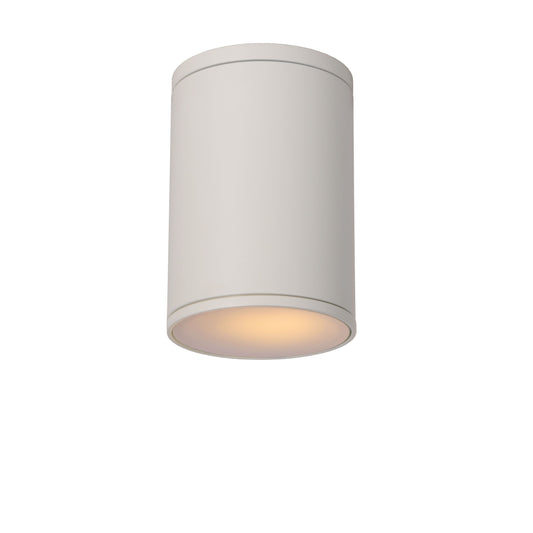 Lucide TUBIX - Ceiling spotlight Indoor/Outdoor - Ø 10,8 cm - 1xE27 - IP54 - White