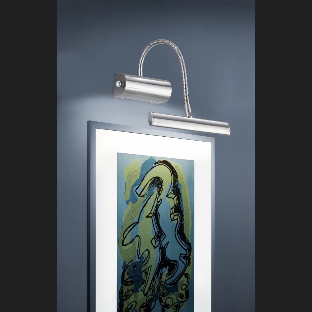 Curtis - Wall lamp - Nickel Matt - Trio