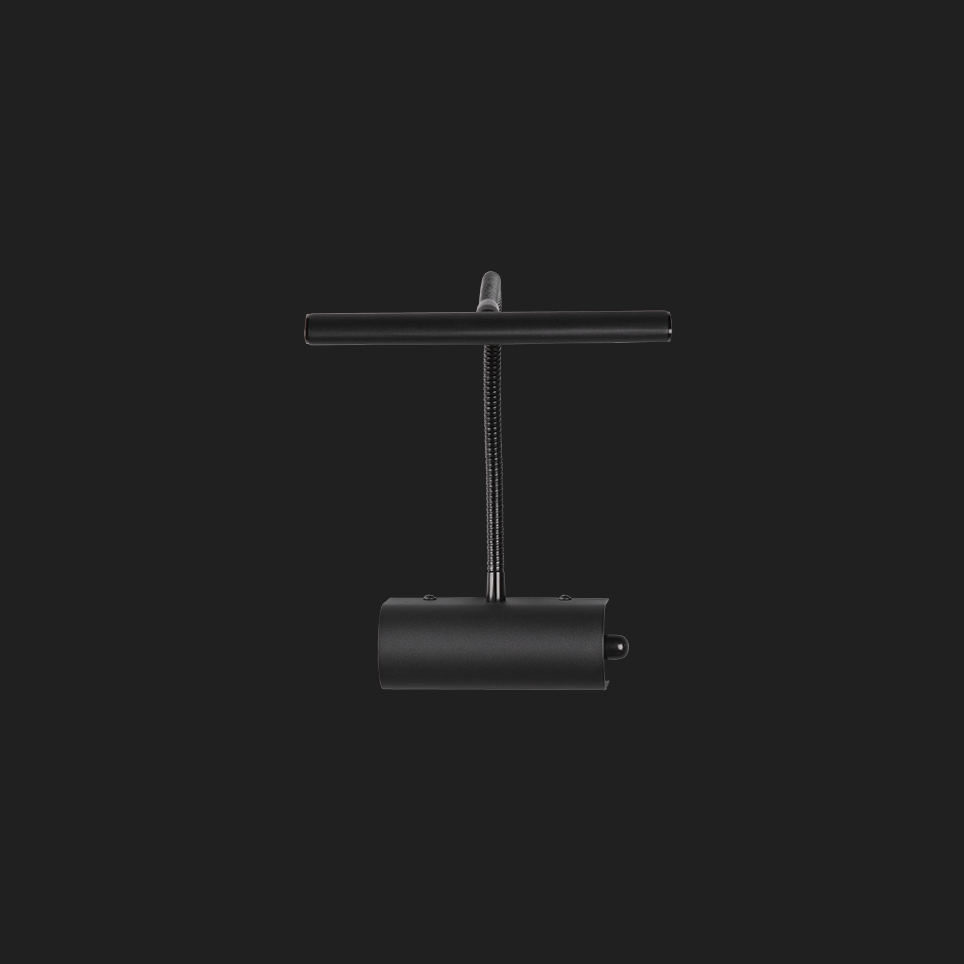 Curtis - Wall lamp - Black Matt - Trio