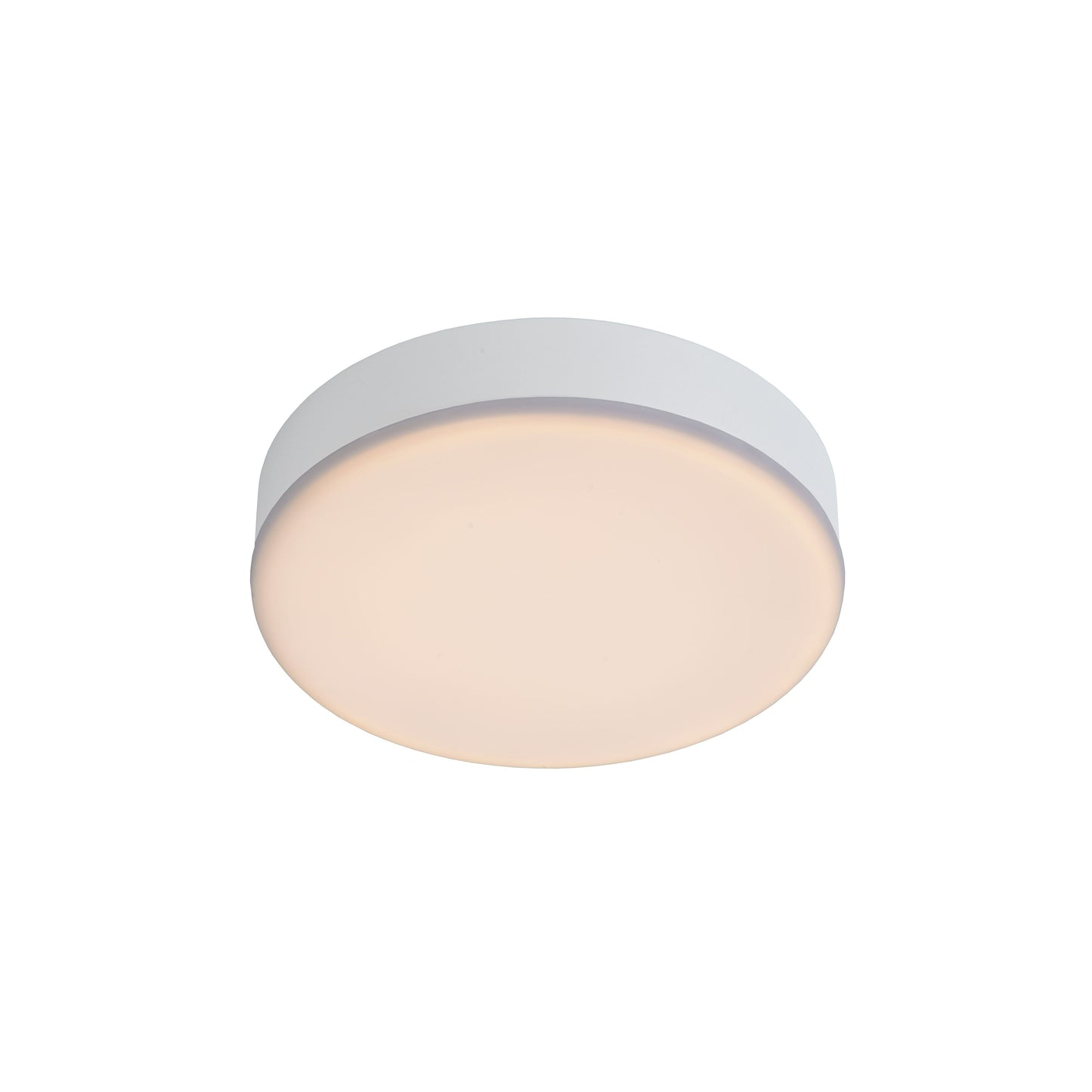 Lucide CERES-LED - Flush ceiling light Bathroom - Ø 21,5 cm - LED Dim. - 1x30W 3000K - IP44 - White