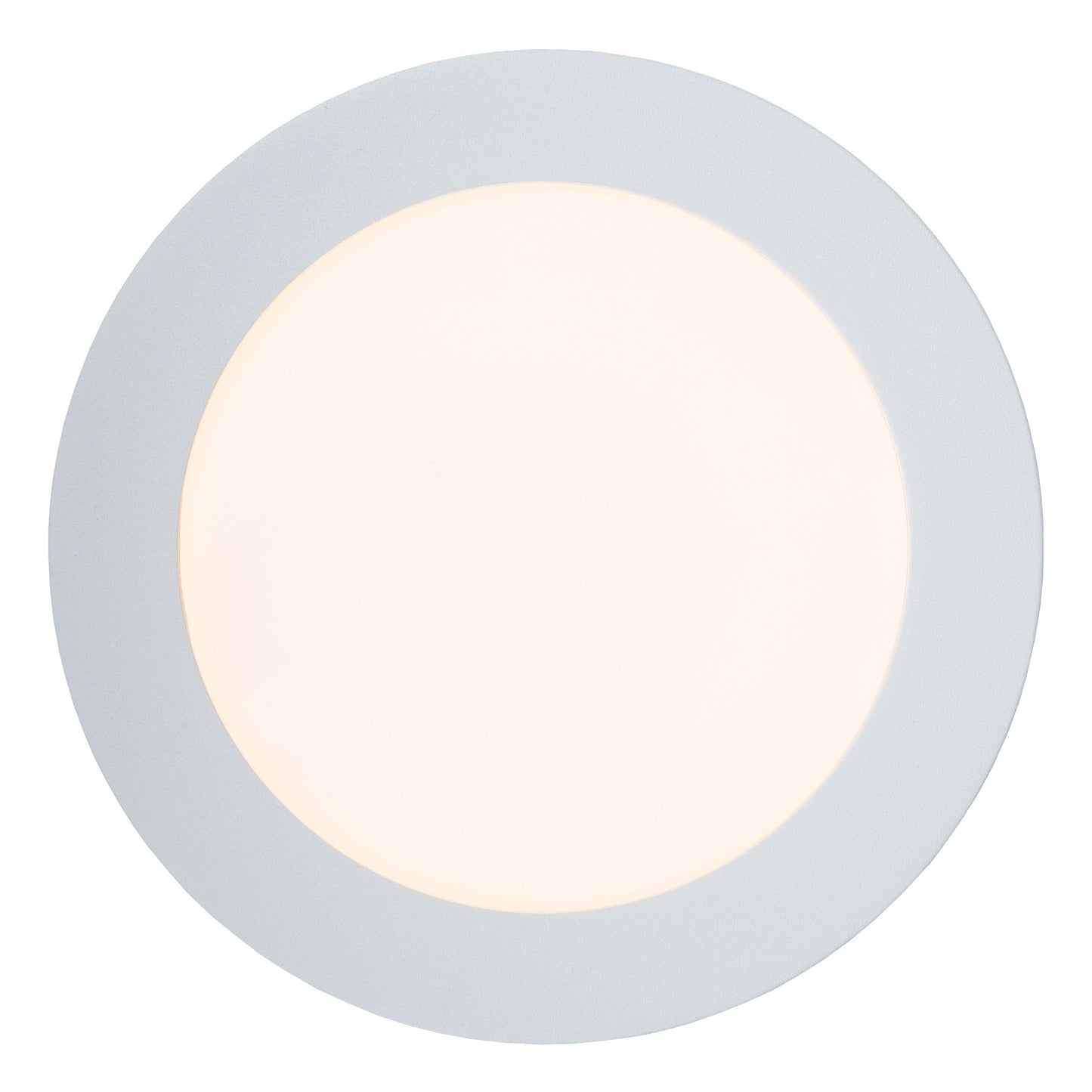 Lucide BRICE-LED - Flush ceiling light Bathroom - Ø 18 cm - LED Dim. - 1x12W 3000K - IP44 - White