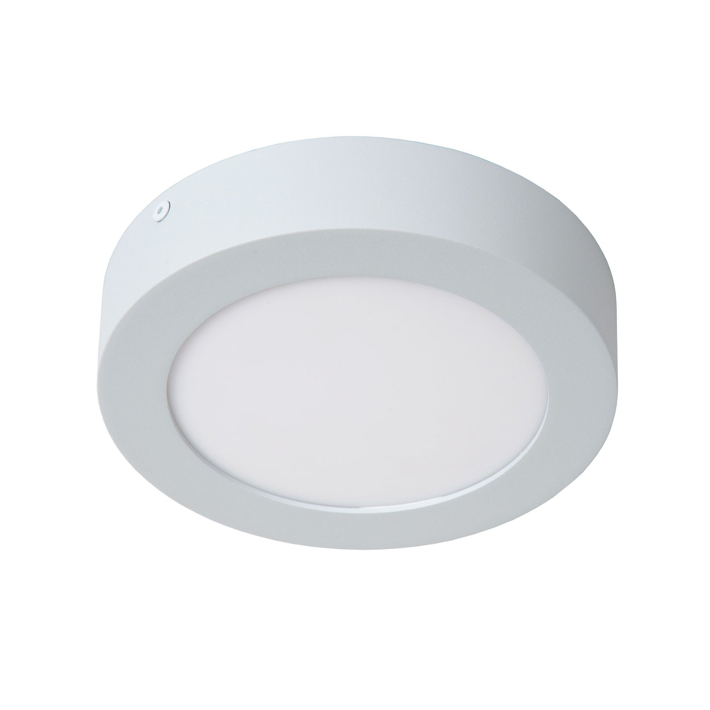 Lucide BRICE-LED - Flush ceiling light Bathroom - Ø 18 cm - LED Dim. - 1x12W 3000K - IP44 - White