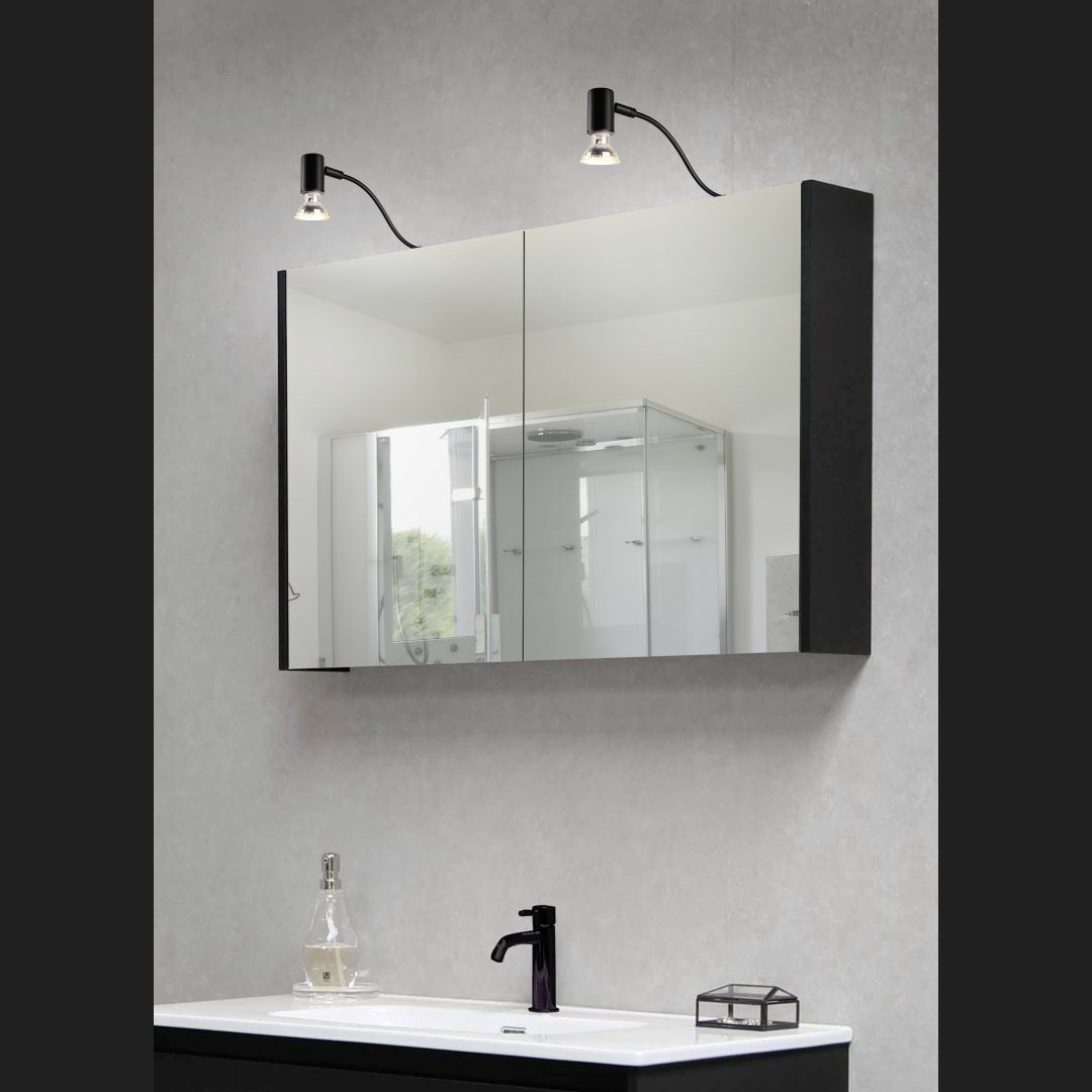 Giada - Wall lamp - Black Matt - Trio