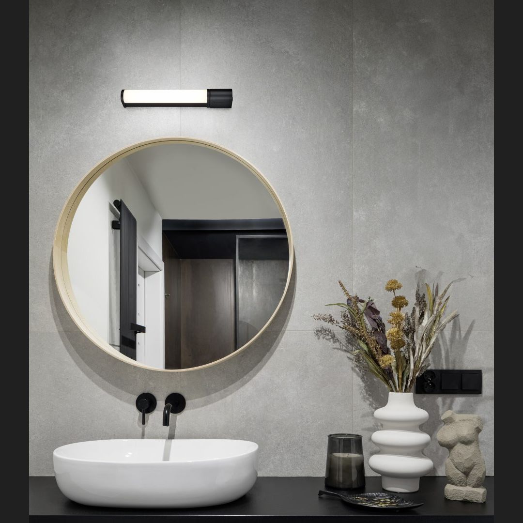 Piera - Wall lamp - Black Matt - Trio