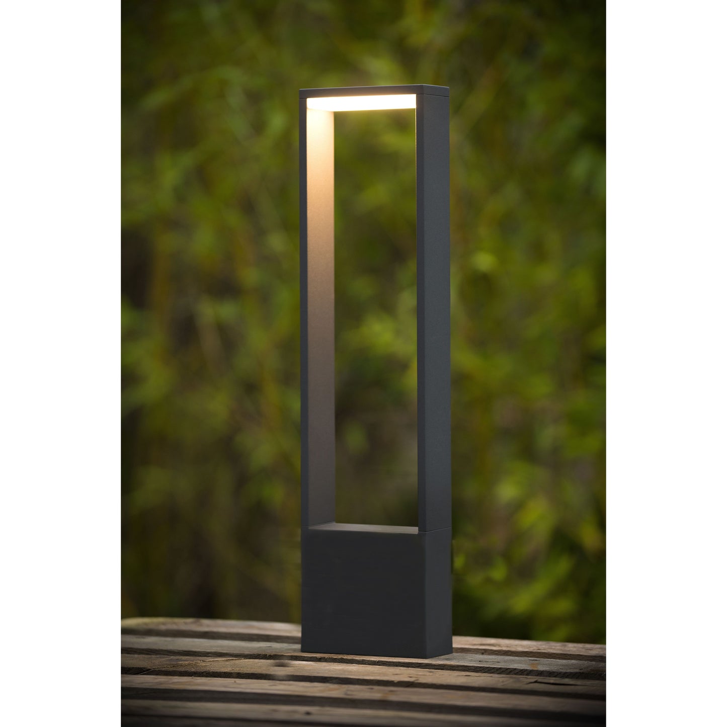 Lucide GOA - Bollard light - LED - 1x10W 3000K - IP54 - Anthracite