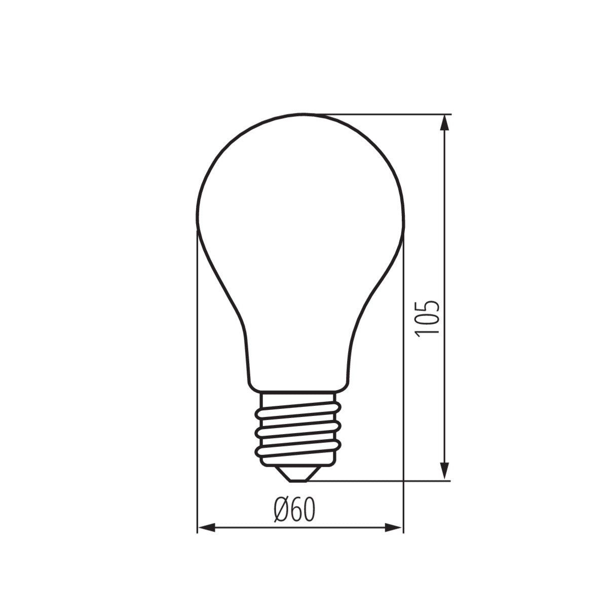 LED light source XLED A60M