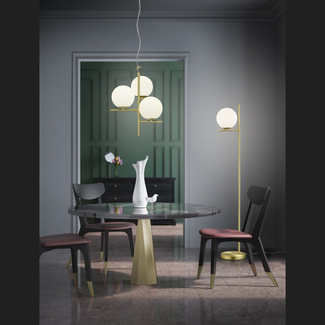 Pure - Pendant - White - Trio