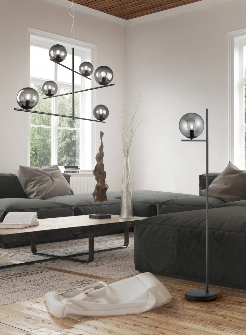 Pure - Pendant - Smoke - Trio