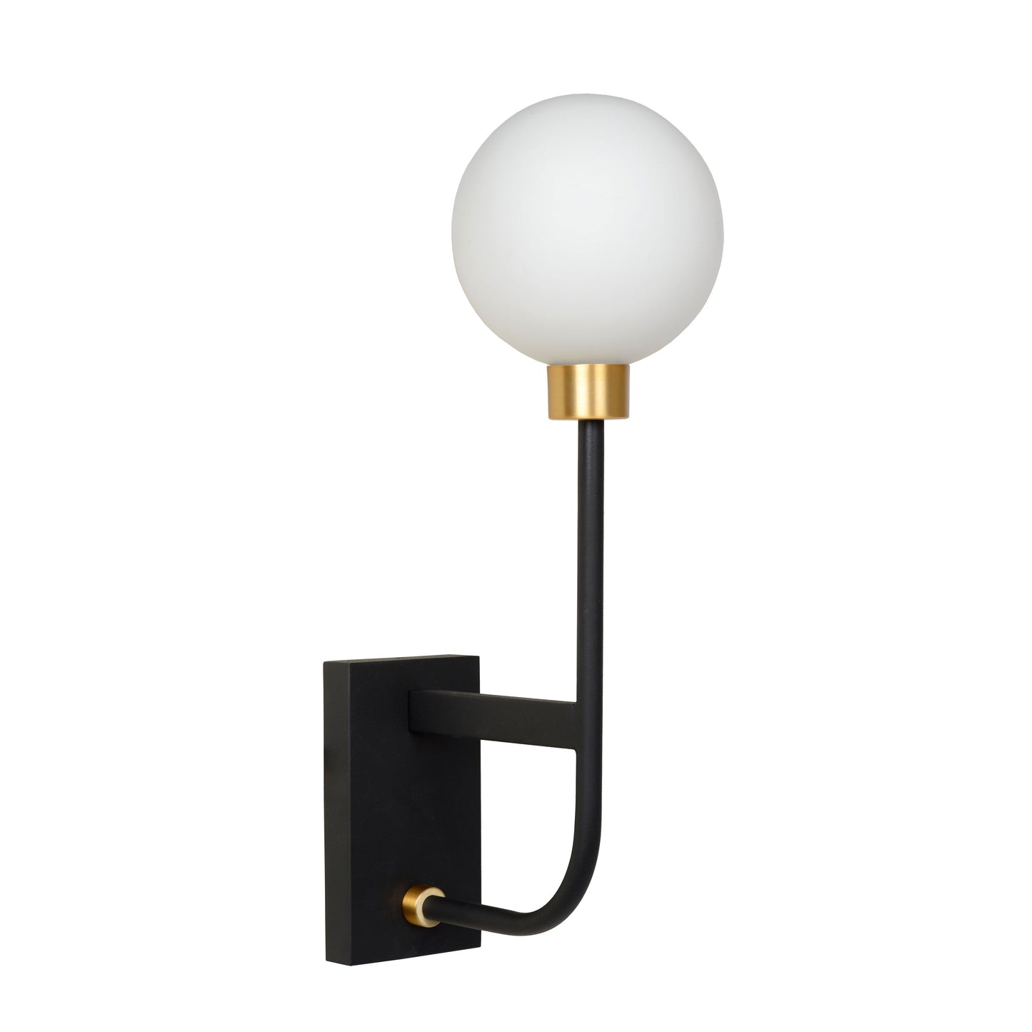 Lucide BEREND - Wall light Bathroom - 1x G9 - IP44 - Black