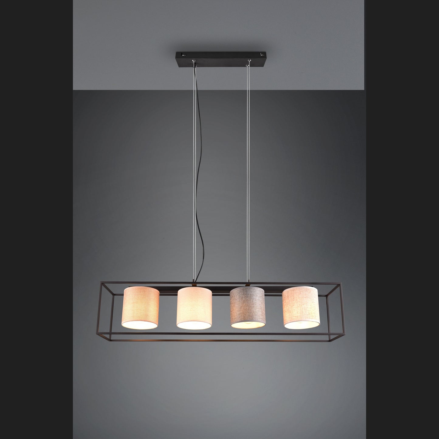 Ross - Pendant - White - Trio