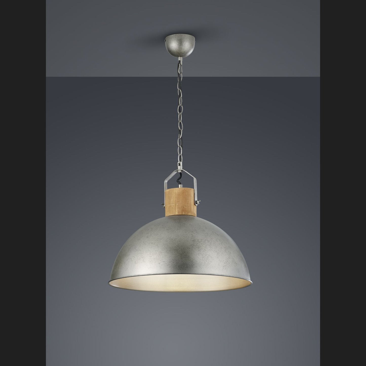 Delhi - Pendant - Nickel Antique - Trio