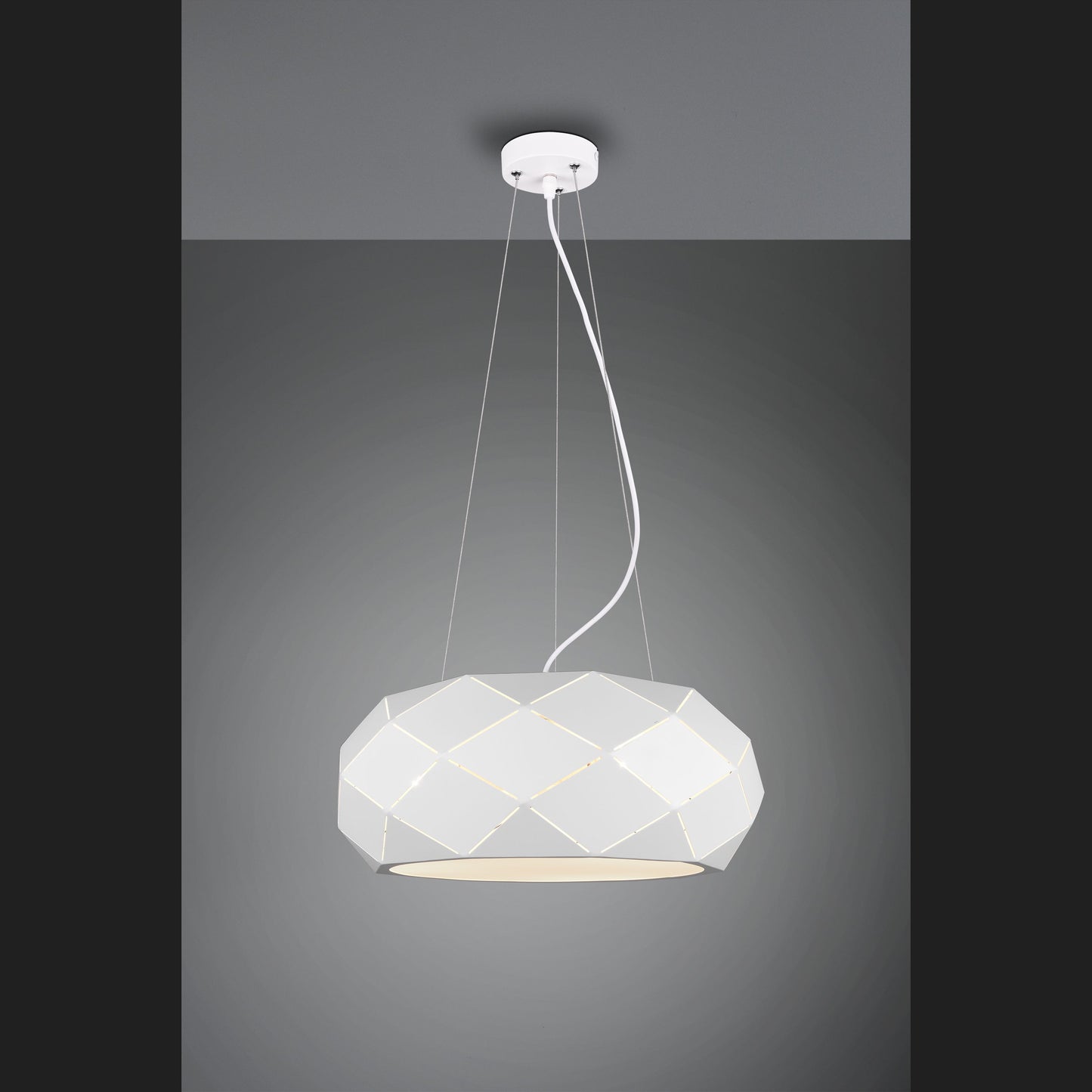 Zandor - Pendant - White Matt - Trio