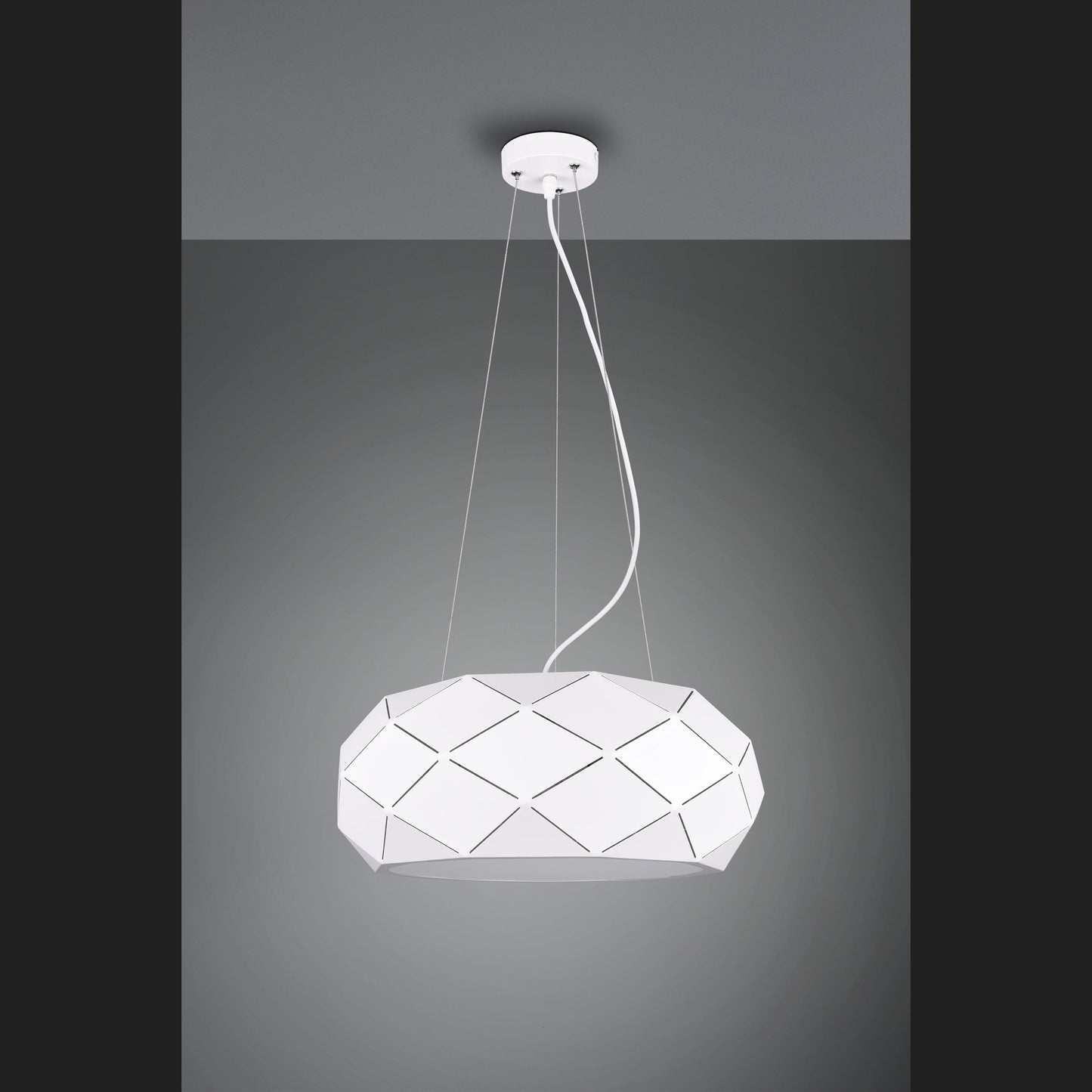 Zandor - Pendant - White Matt - Trio