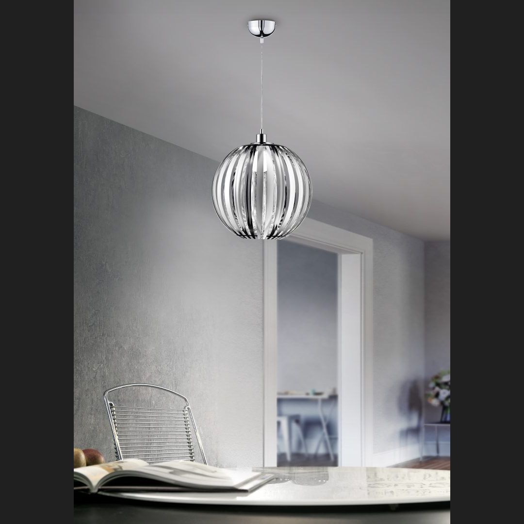Zucca - Pendant - Chrome - Trio