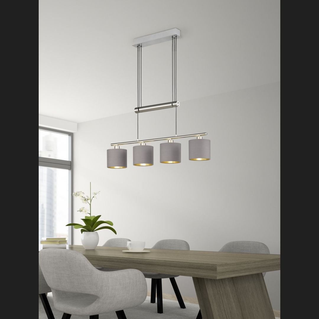 Garda - Pendant - Taupe - Trio