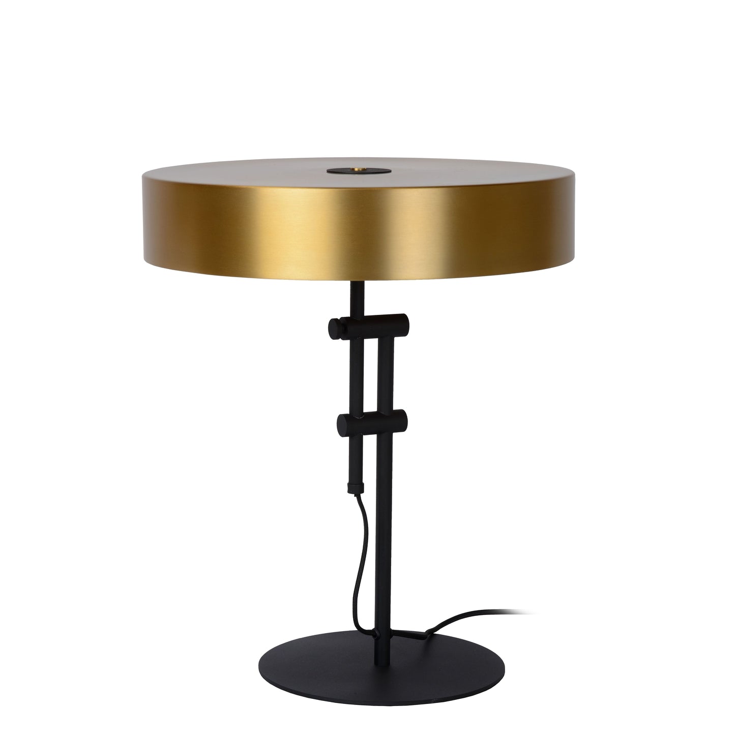 Lucide GIADA - Table lamp - Ø 40 cm - 2xE27 - Matt Gold / Brass