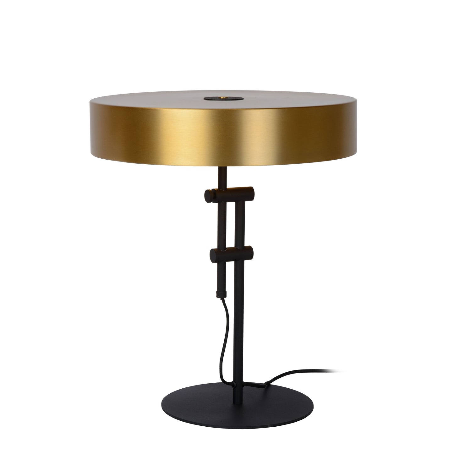 Lucide GIADA - Table lamp - Ø 40 cm - 2xE27 - Matt Gold / Brass