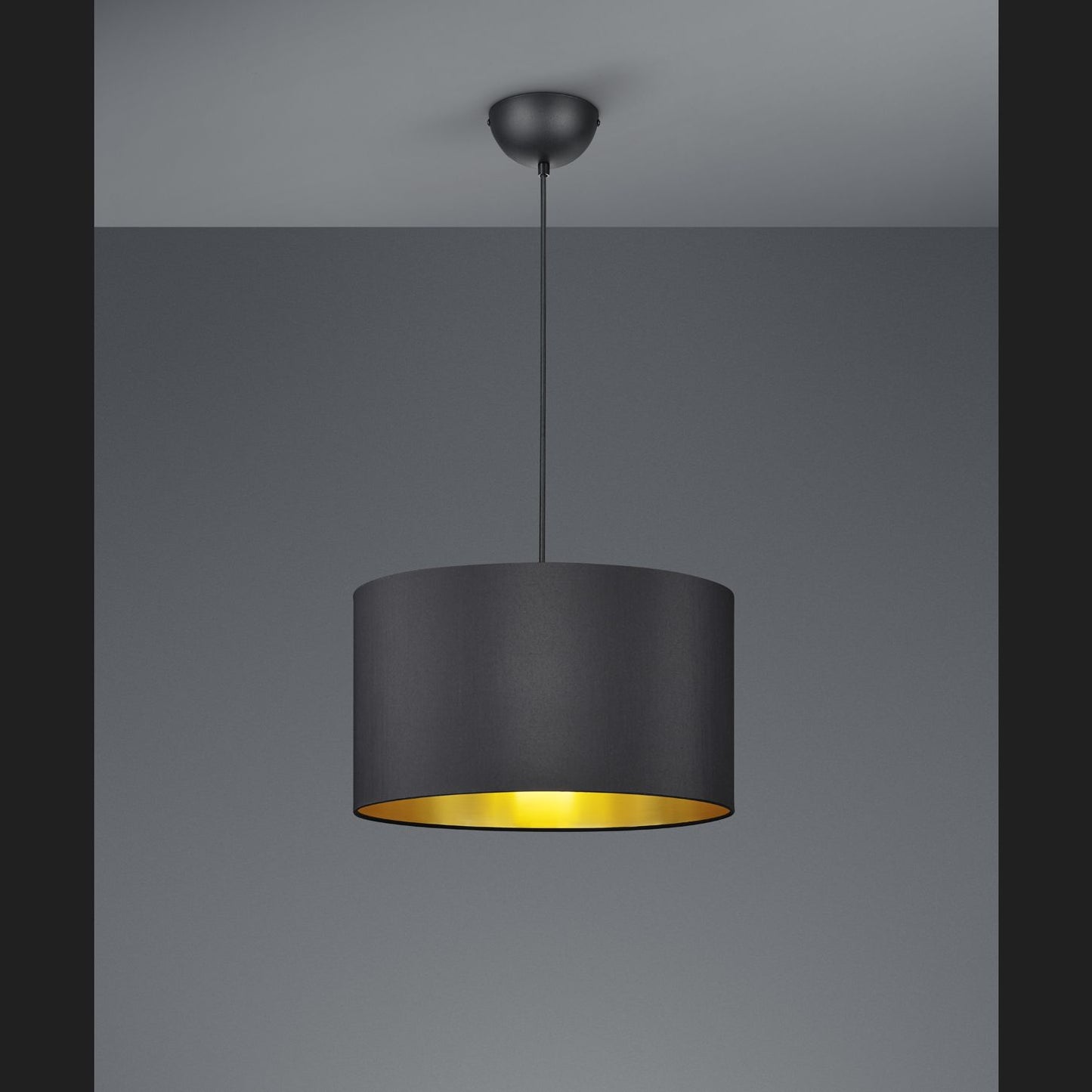 Hostel - Pendant - Black Matt - Trio