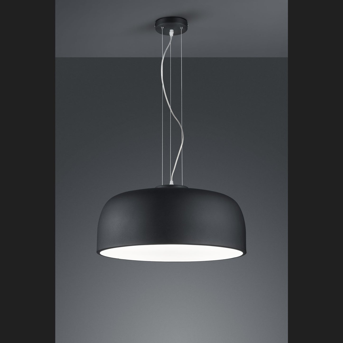 Baron - Pendant - Black Matt - Trio