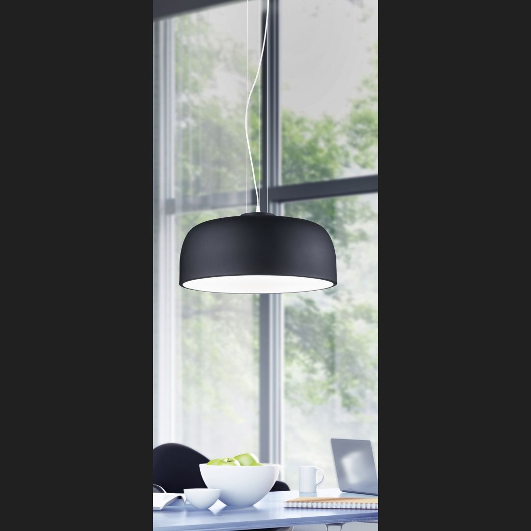 Baron - Pendant - Black Matt - Trio