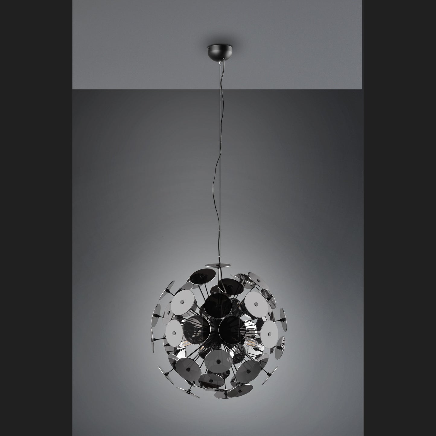 Discalgo - Pendant - Chrome Plated - Trio