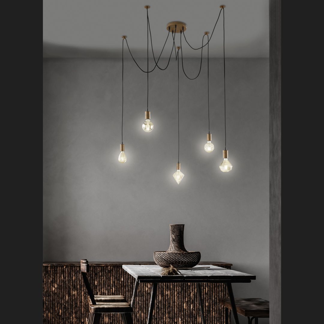 Cord - Pendant - Antique Copper - Trio