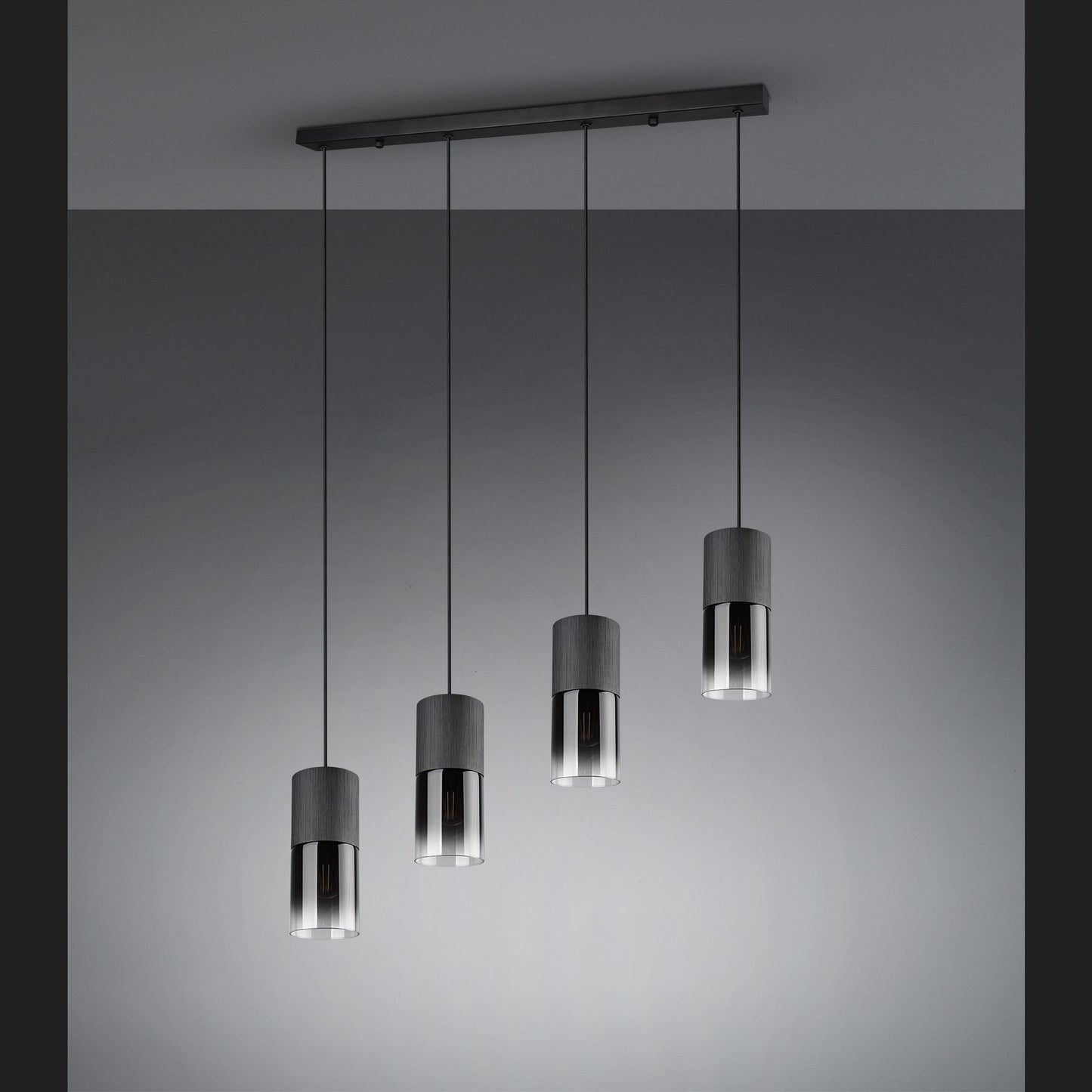 Robin - Pendant - Smoke - Trio