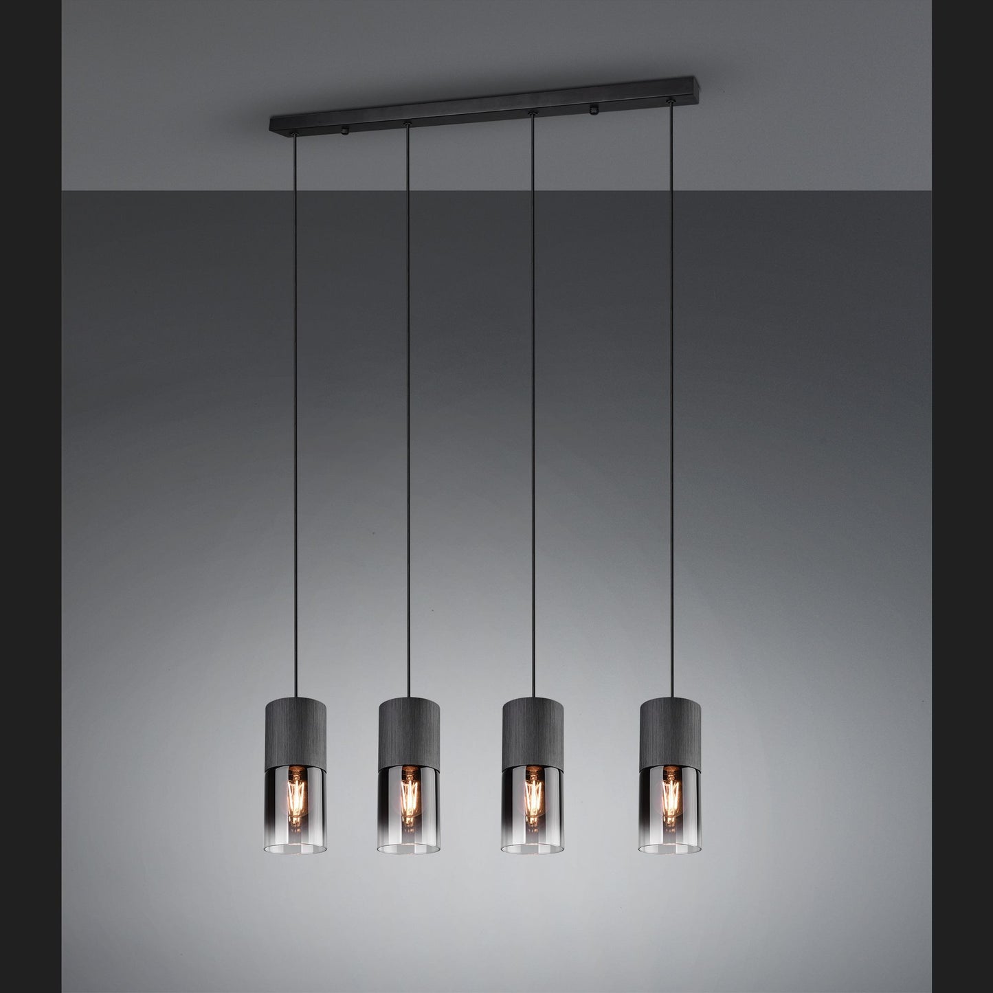 Robin - Pendant - Smoke - Trio