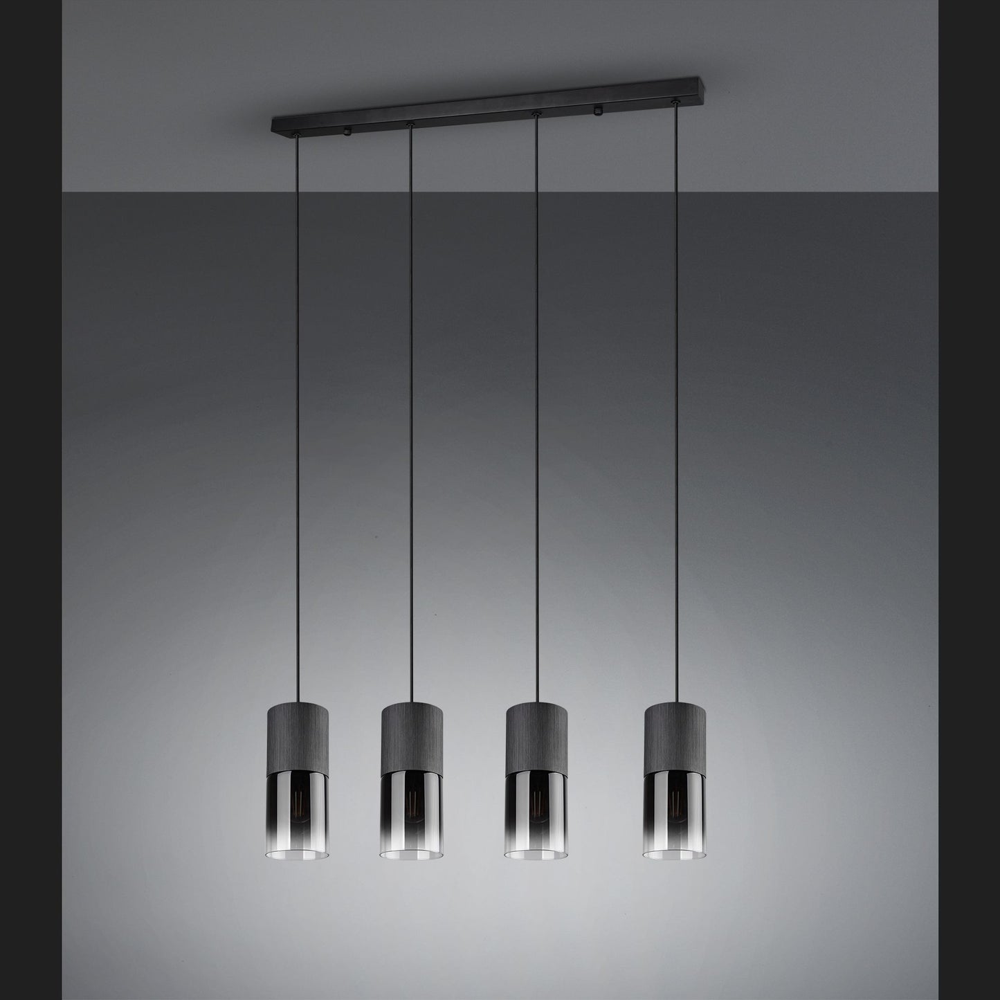 Robin - Pendant - Smoke - Trio