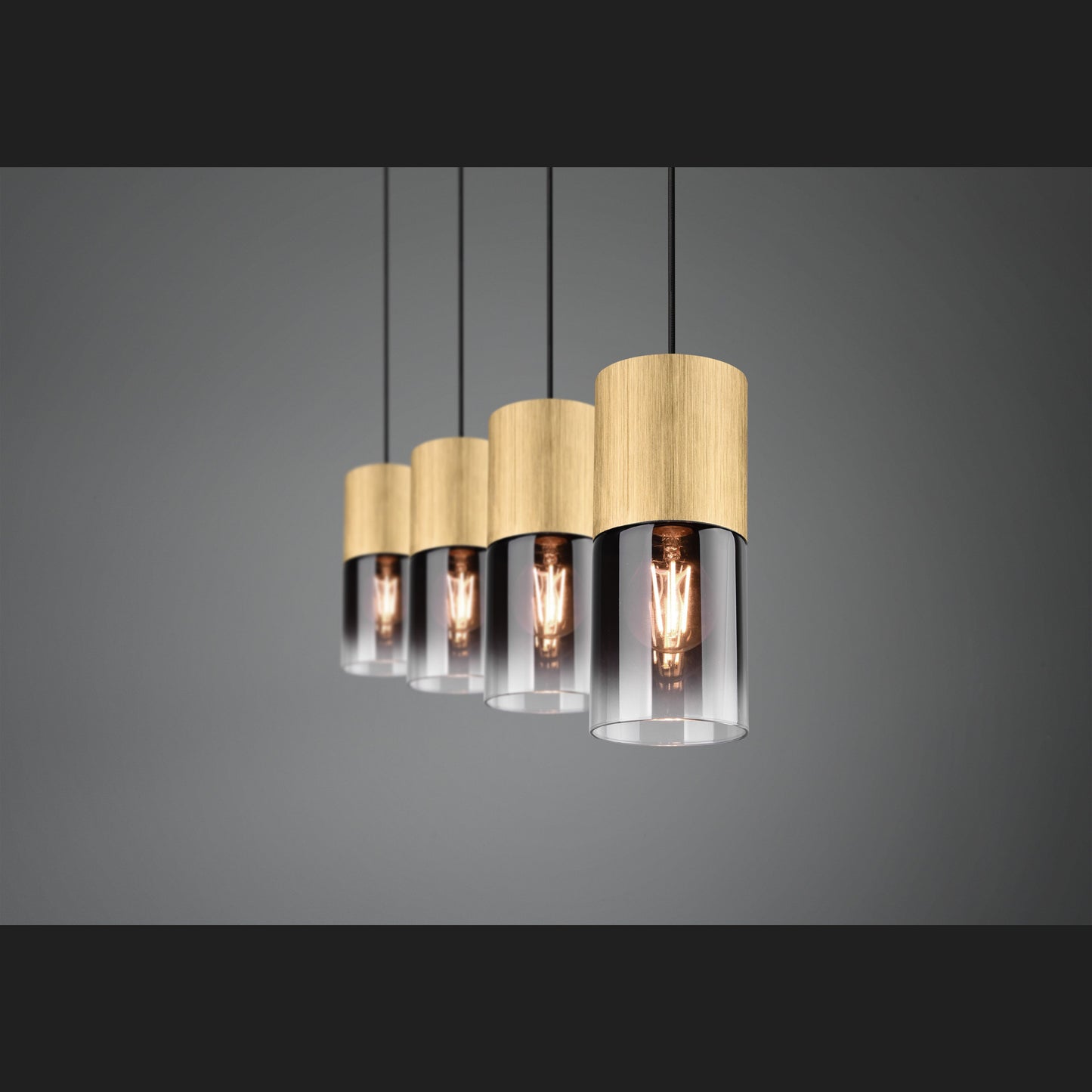 Robin - Pendant - Smoke - Trio