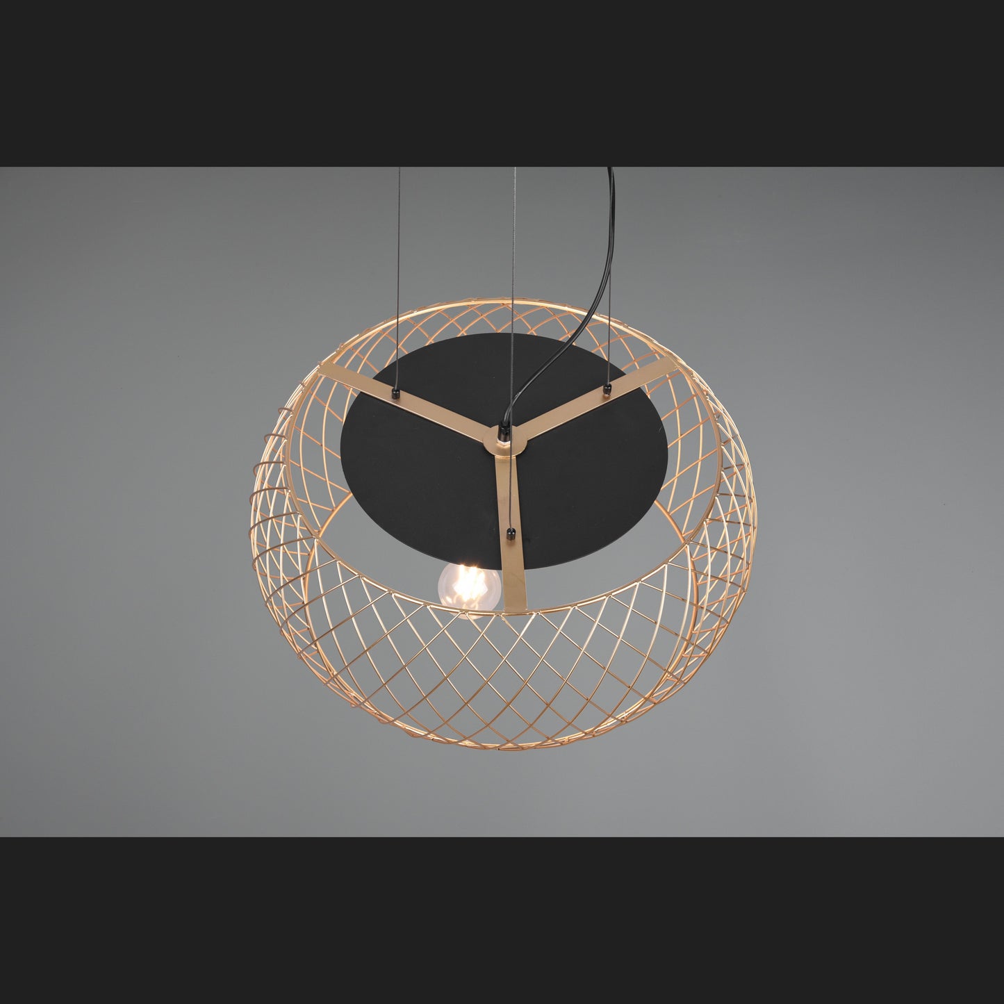 Tamil - Pendant - Brass Matt - Trio