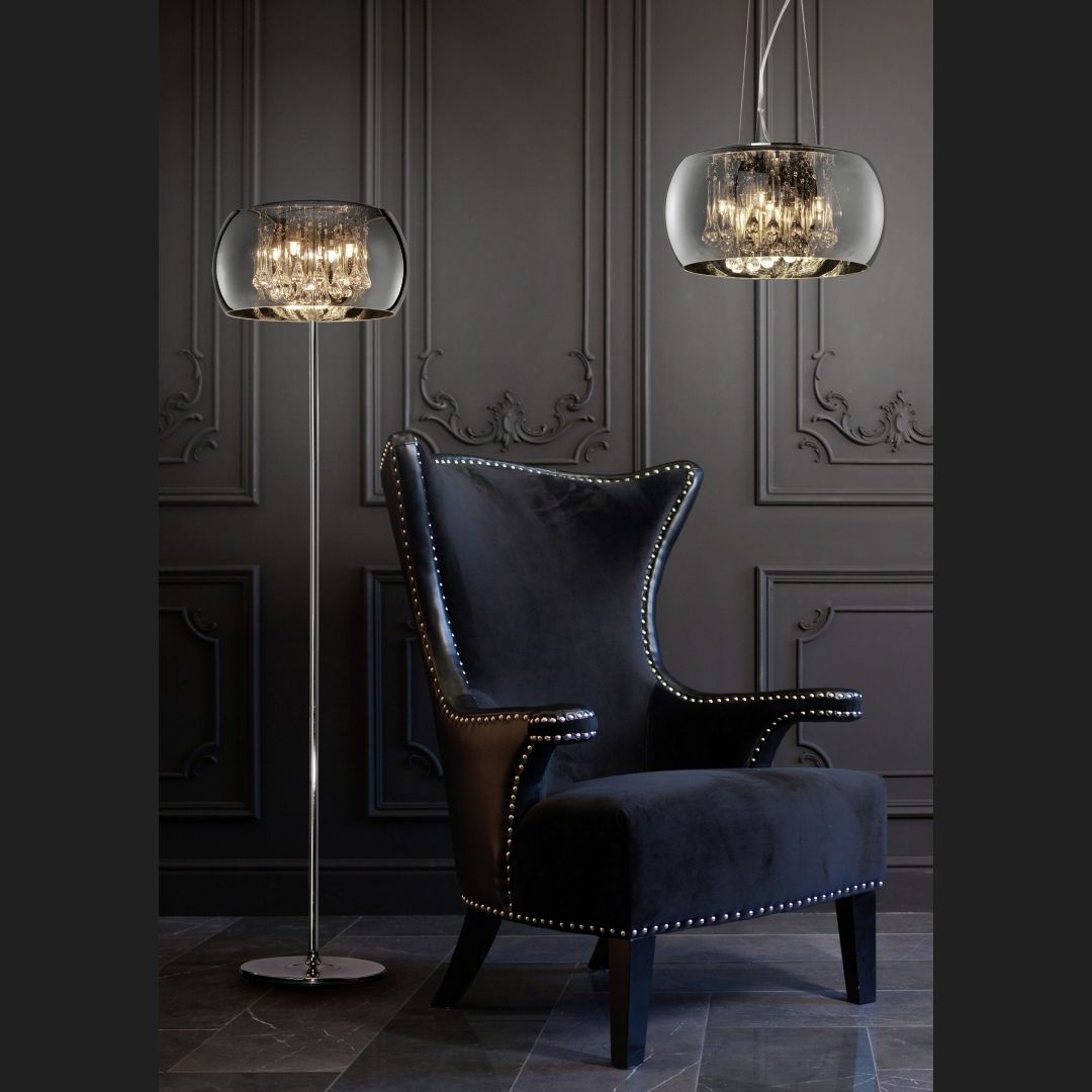 Vapore - Pendant - Chrome - Trio